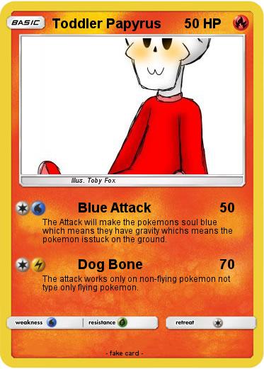 Pokemon Toddler Papyrus