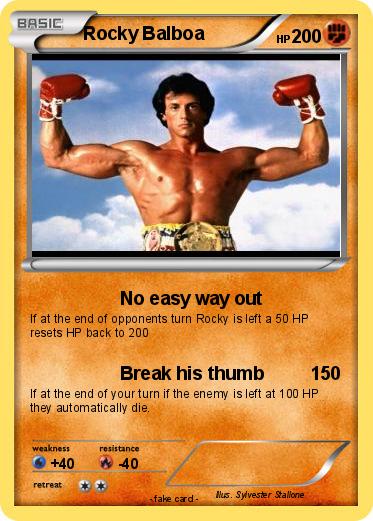 Pokemon Rocky Balboa