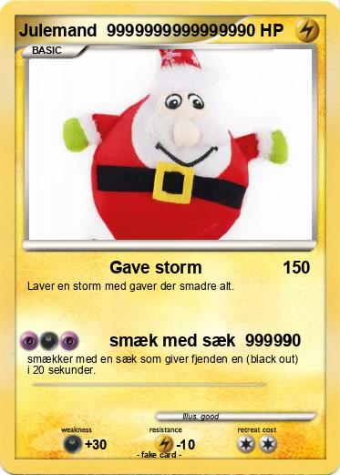 Pokemon Julemand  99999999999999