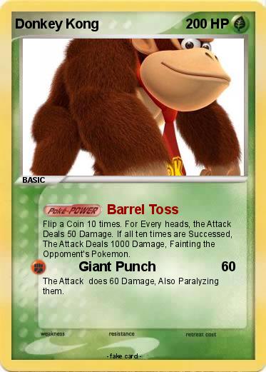 Pokemon Donkey Kong