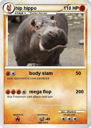 Pokemon hip hippo