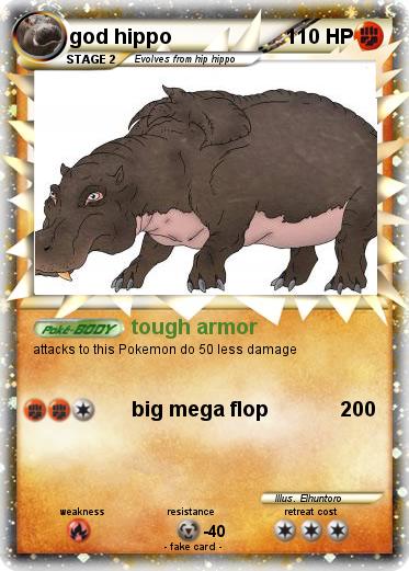 Pokemon god hippo