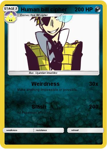 Pokemon Human bill cipher