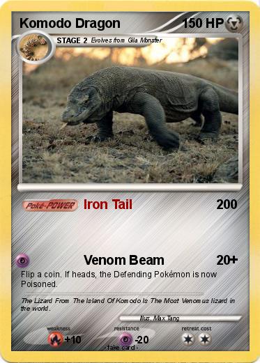 Pokemon Komodo Dragon