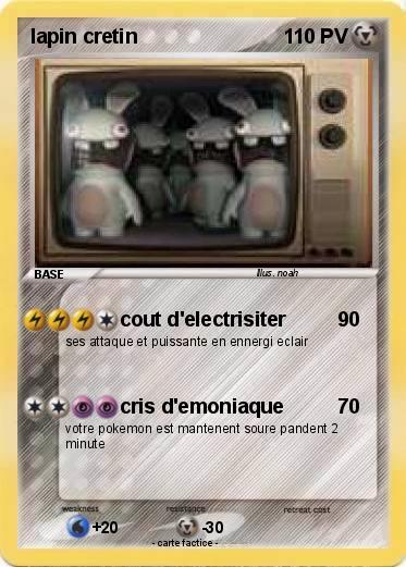 Pokemon lapin cretin