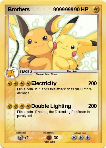 Pokemon Brothers                9999999
