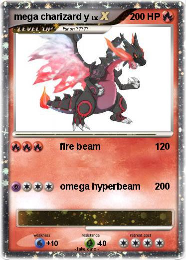 Pokemon mega charizard y