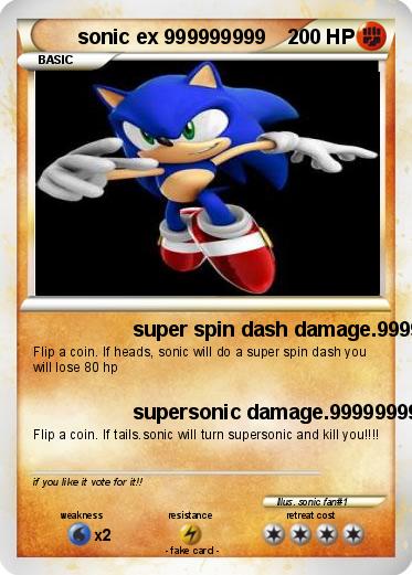 Pokemon sonic ex 999999999