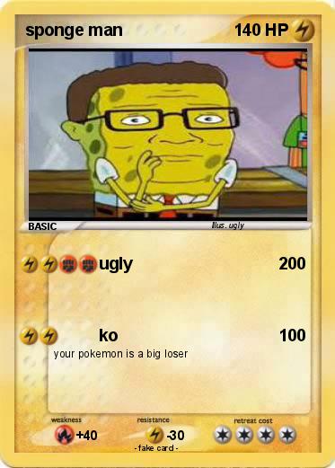 Pokemon sponge man