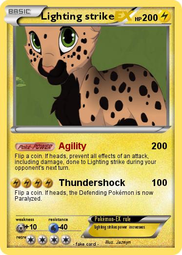 Pokemon Lighting strike