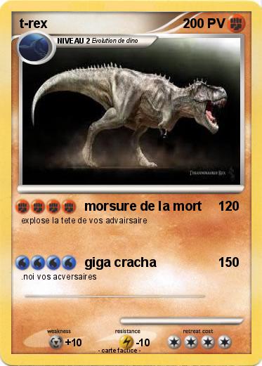 Pokemon t-rex