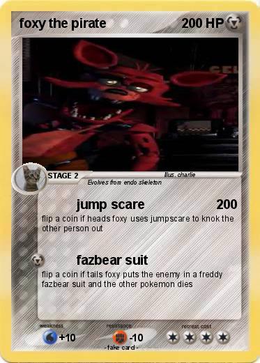 Pokemon foxy the pirate
