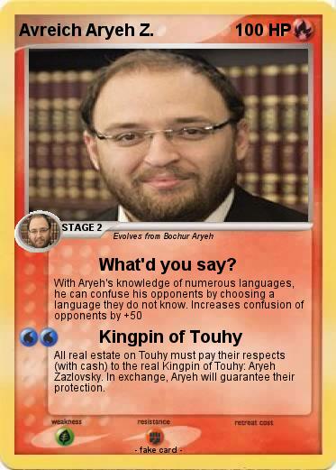Pokemon Avreich Aryeh Z.