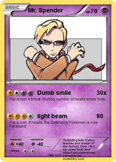 Pokemon Mr. Spender