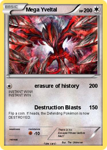 Pokemon Mega Yveltal
