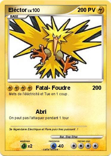 Pokemon Eléctor