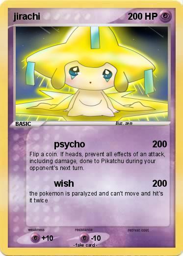 Pokemon jirachi