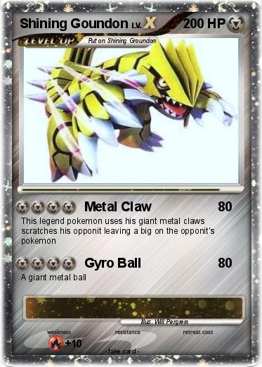 Pokemon Shining Goundon