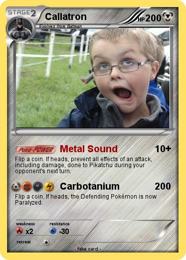 Pokemon Callatron
