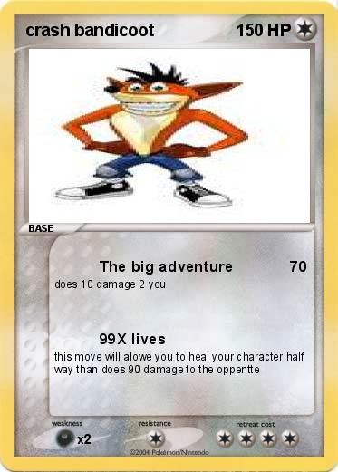 Pokemon crash bandicoot