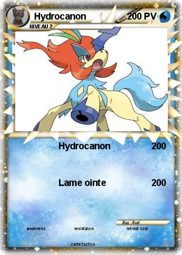 Pokemon Hydrocanon