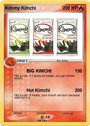 Pokemon Kimmy Kimchi