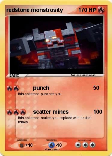 Pokemon redstone monstrosity