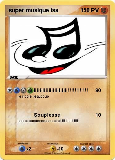 Pokemon super musique isa