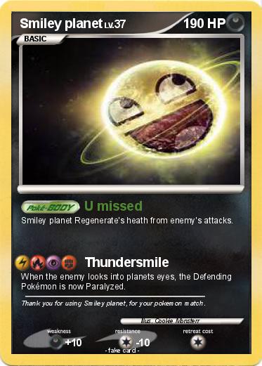 Pokemon Smiley planet