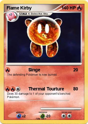 Pokemon Flame Kirby