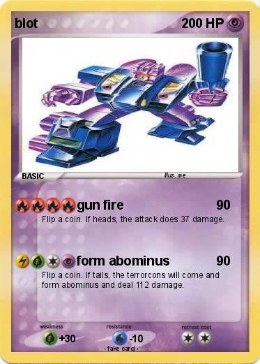 Pokemon blot