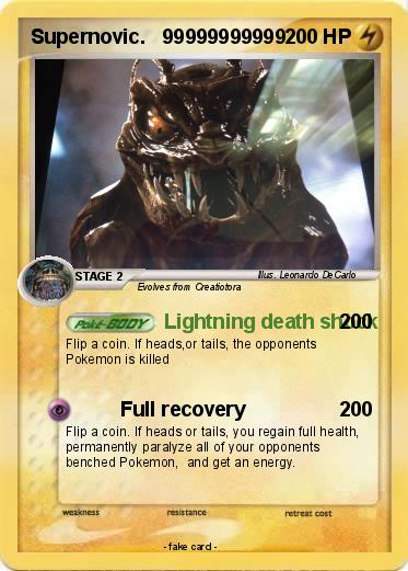 Pokemon Supernovic.   99999999999