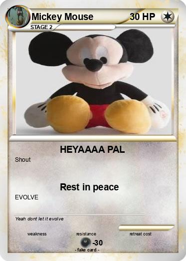 Pokemon Mickey Mouse
