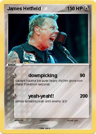 Pokemon James Hetfield