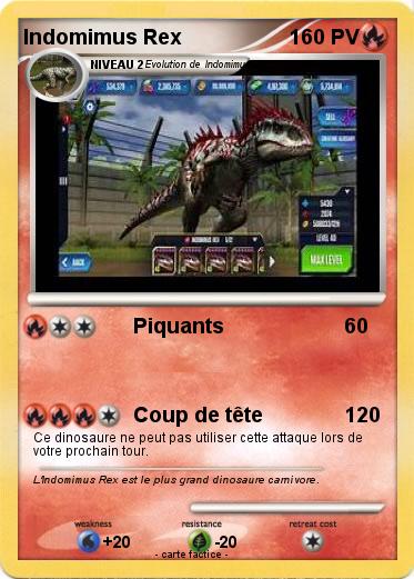 Pokemon Indomimus Rex