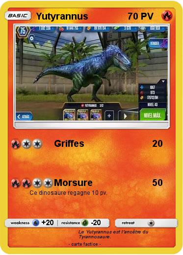 Pokemon Yutyrannus