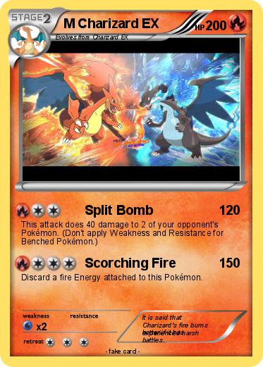 Pokemon M Charizard EX