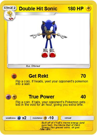 Pokemon Double Hit Sonic