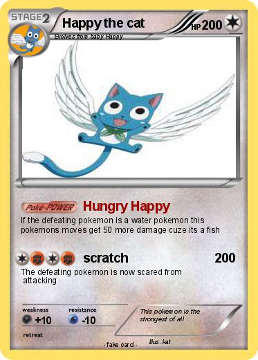 Pokemon Happy the cat