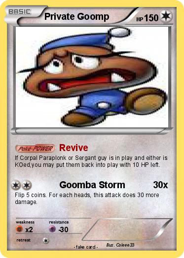 Pokemon Private Goomp