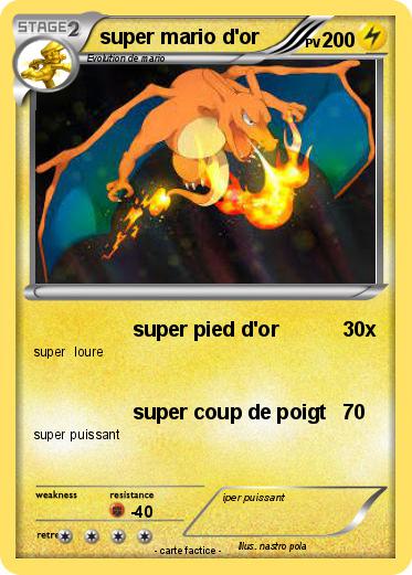 Pokemon super mario d'or