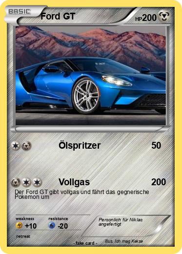 Pokemon Ford GT