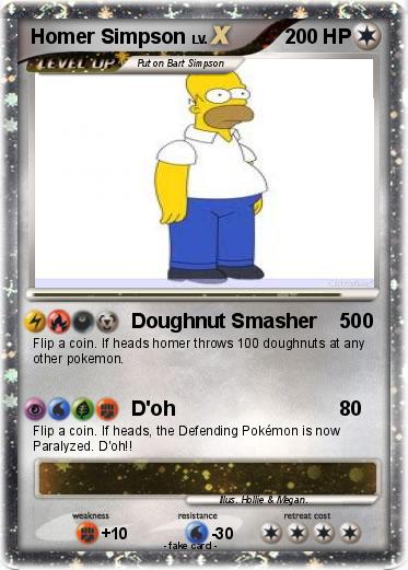 Pokemon Homer Simpson
