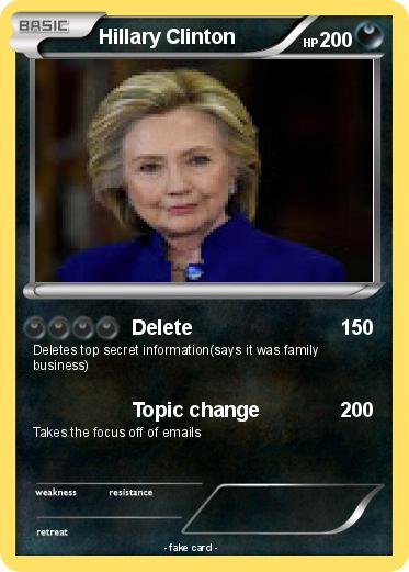 Pokemon Hillary Clinton