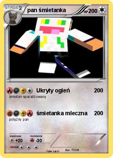 Pokemon pan śmietanka