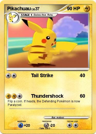 Pokemon Pikachuau