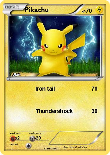 Pokemon Pikachu