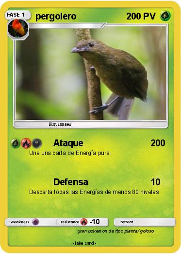 Pokemon pergolero