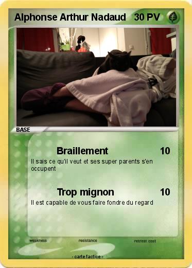 Pokemon Alphonse Arthur Nadaud