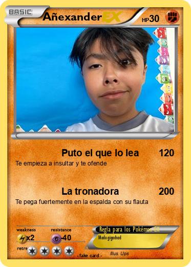 Pokemon Añexander